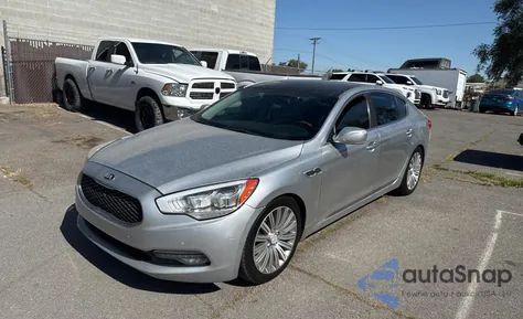 2015 Kia K900 z USA, uszkodzony, nr VIN KNALU4D44F6026237